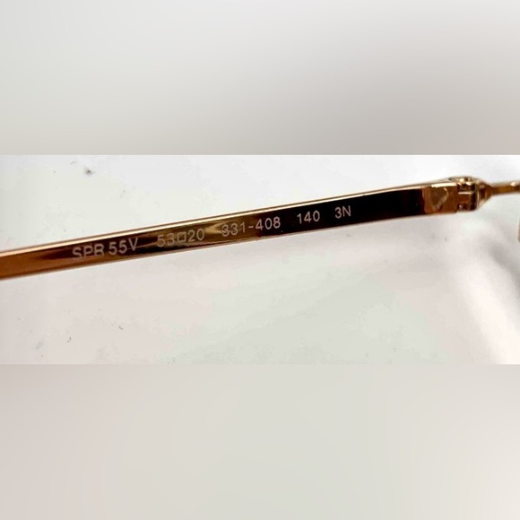 Authentic Prada Women's Sunglasses Gold & Brown - Picture 5 of 10